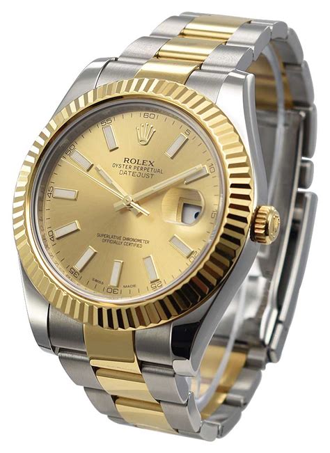 used mens rolex two tone|two tone rolex datejust 41mm.